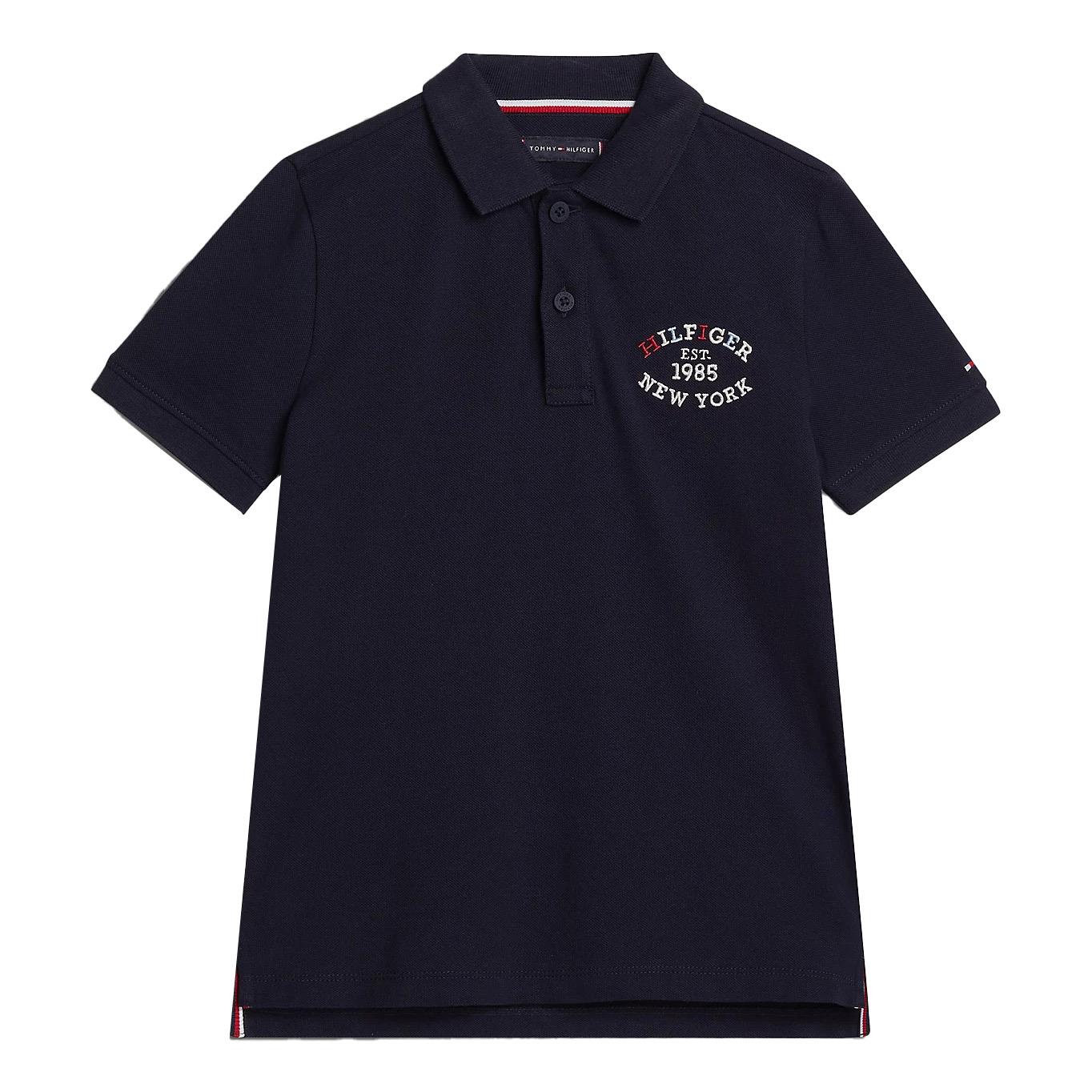 Tommy Hilfiger Monotype Regular Polo Ss 8-14Y